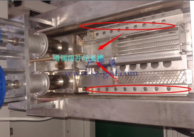 波峰焊錫爐導(dǎo)流槽